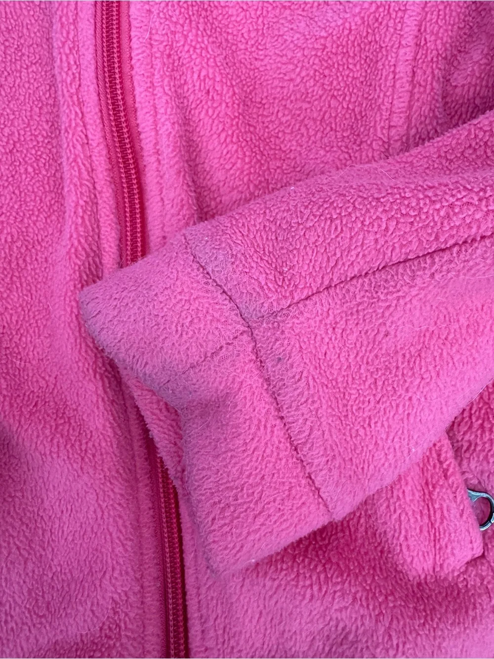 Columbia Kids Pink Full-Zip Fleece Jacket size XS (6-6x)
